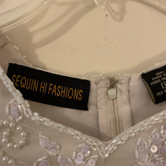 COPY - Vintage Evening Beaded Blouse. - Picture 4 of 5